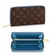 Louis Vuitton Monogram Zippy Wallet M63894 Blue