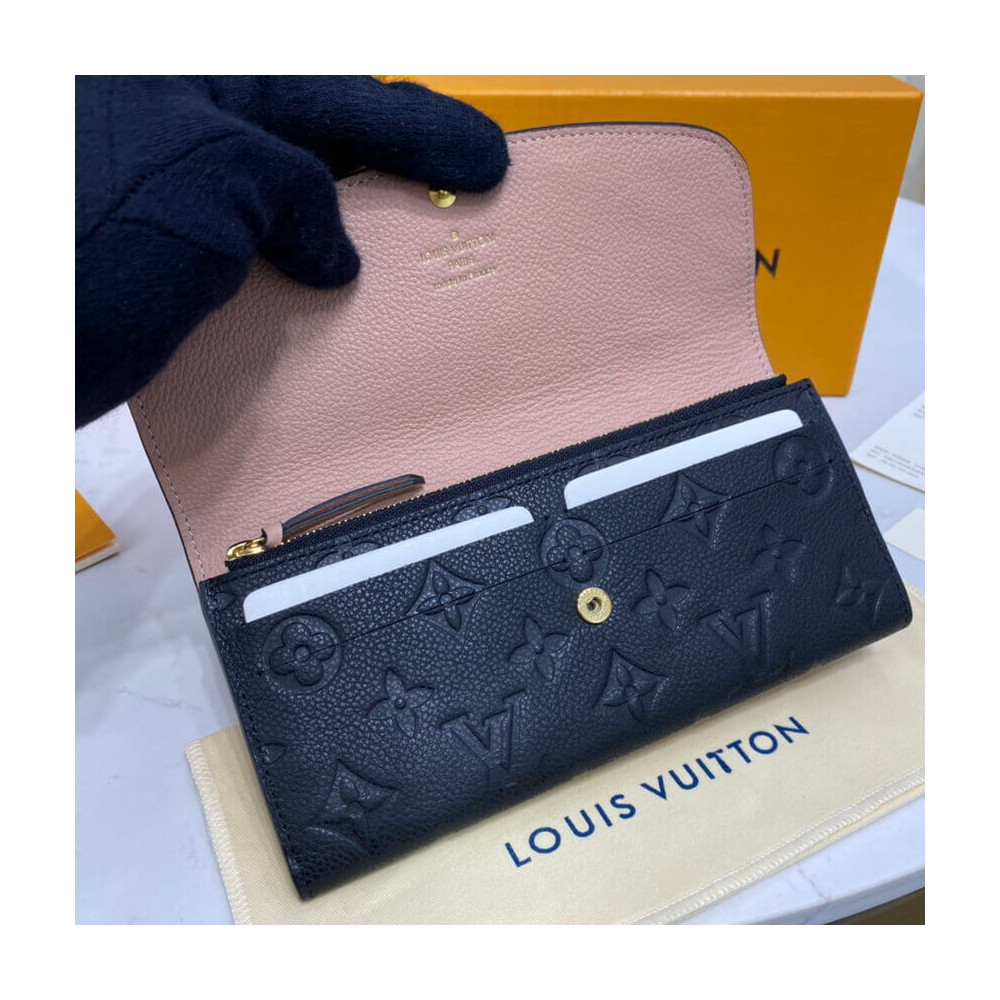 Louis Vuitton Monogram Empreinte Emilie Wallet M62369