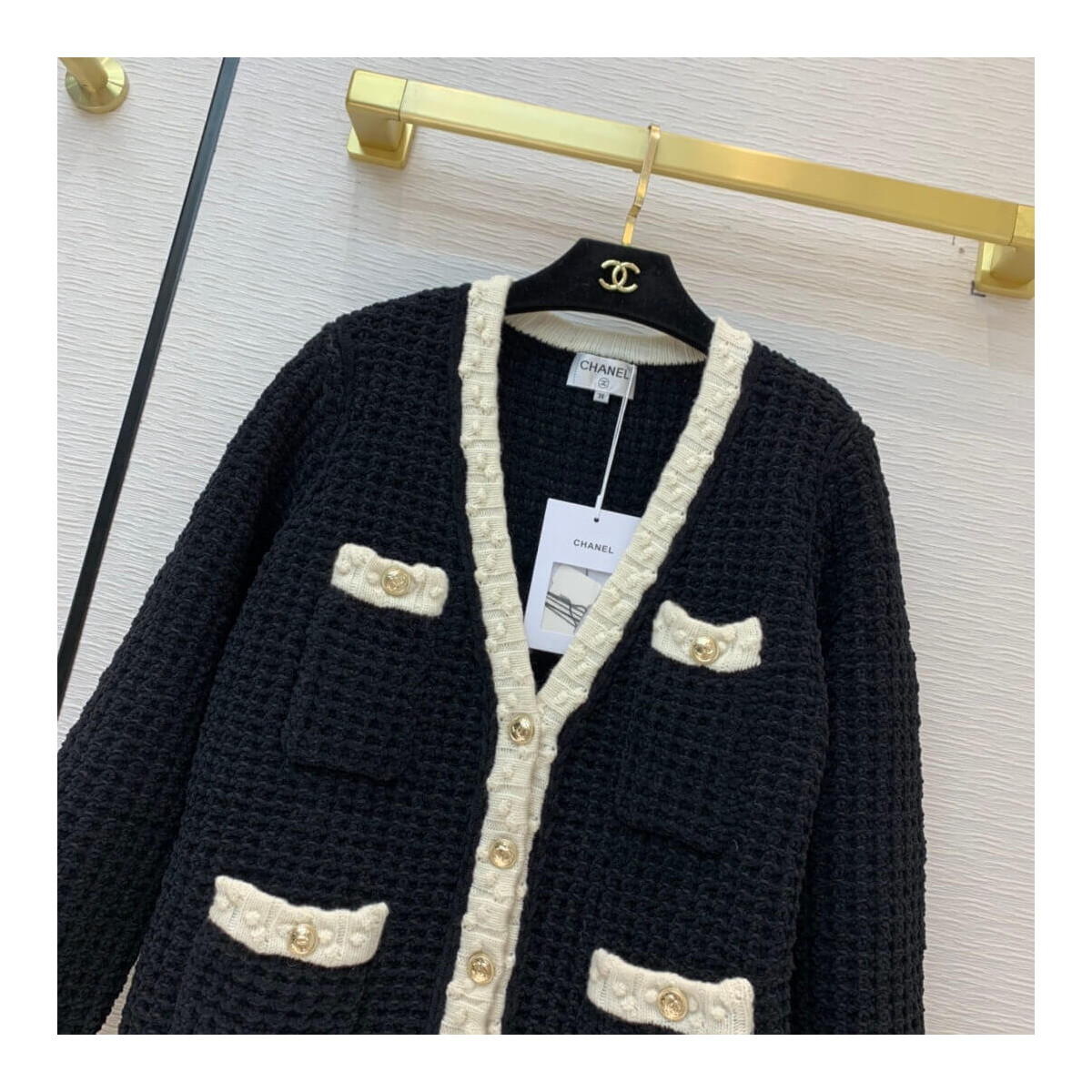 Chanel Wool Tweed Jacket A85786