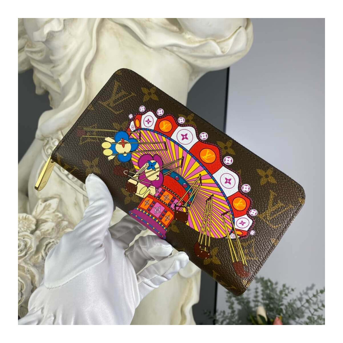 Louis Vuitton Christmas Animation 2020 Zippy Wallet M69753