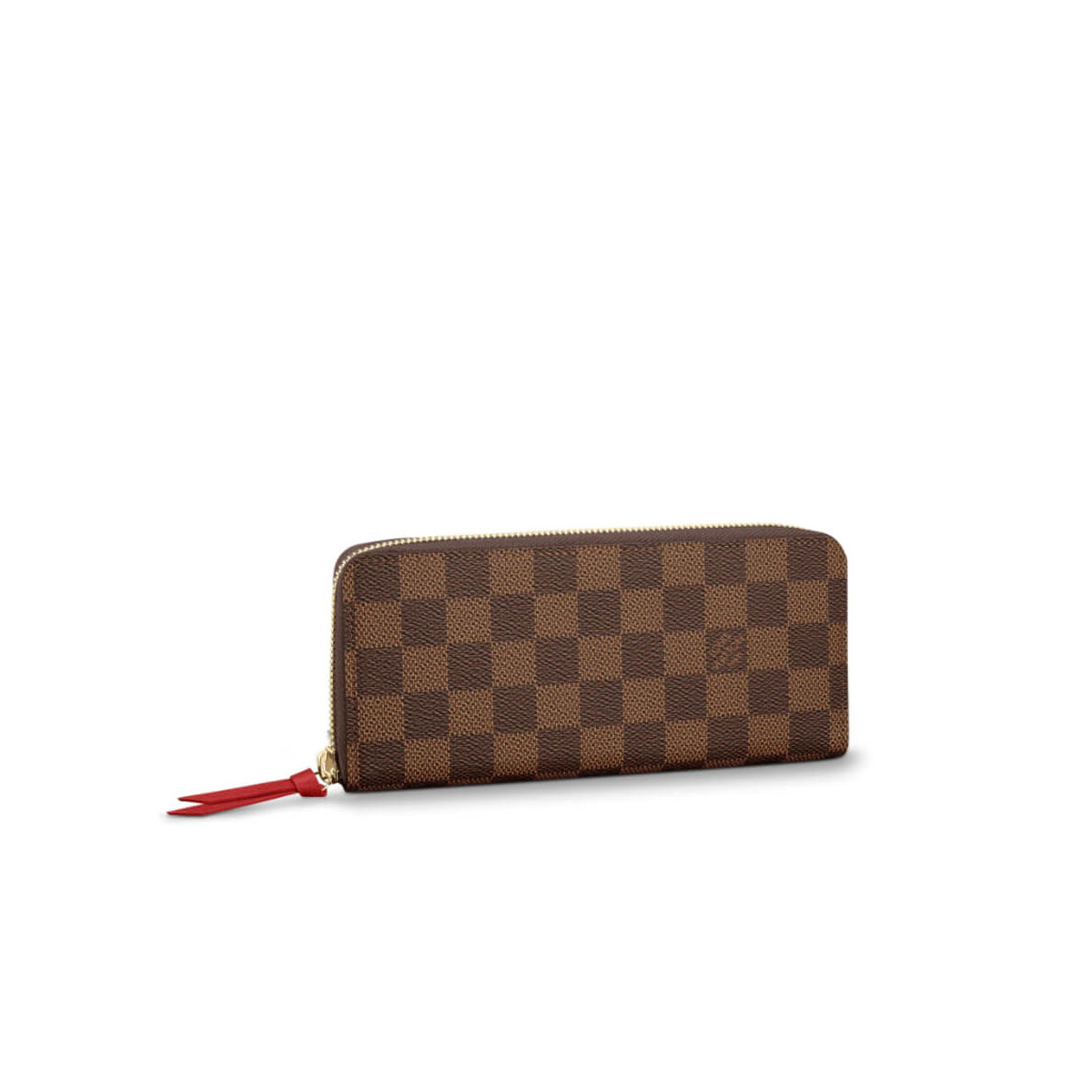 Louis Vuitton Damier Ebene Clemence Wallet N60534 N41626