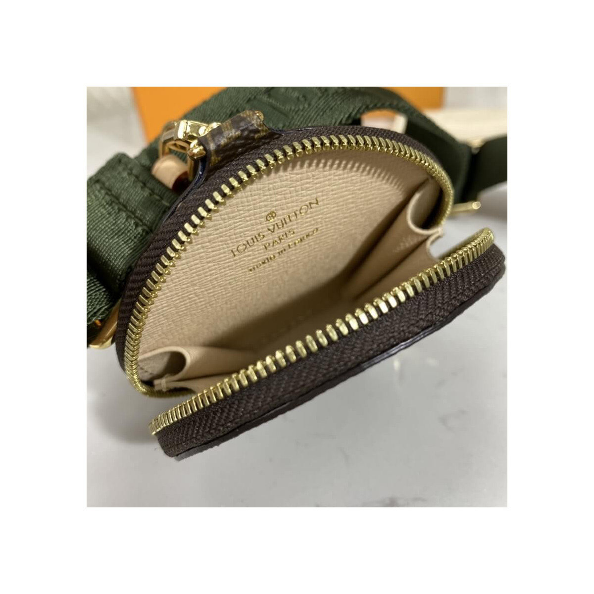 Louis Vuitton Pochette Bandouliere Multi Strap J02493 Khaki