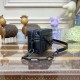 Louis Vuitton Puffy Leather Mini Soft Trunk M81611 Black