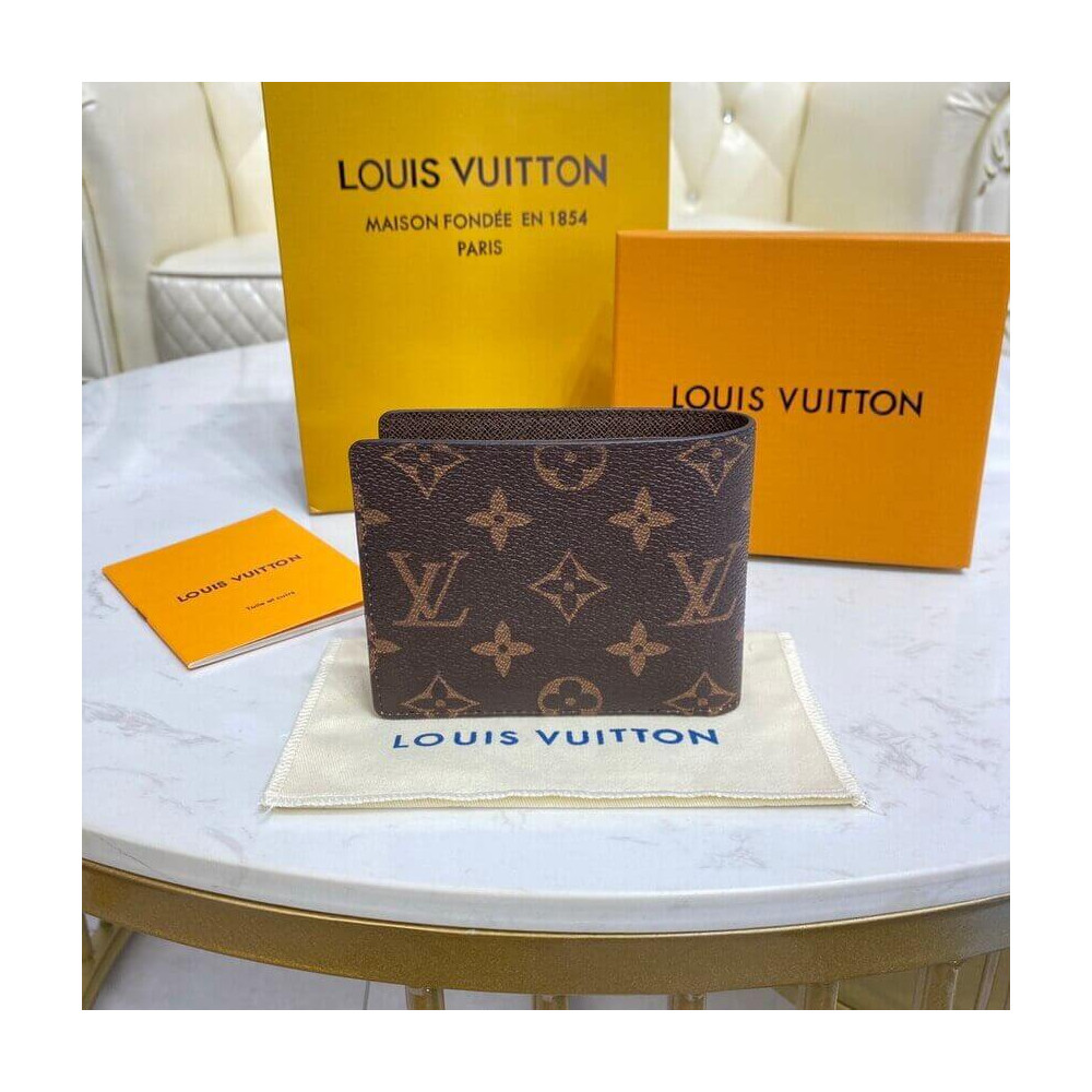 Louis Vuitton Monogram Stripes Multiple Wallet M81108