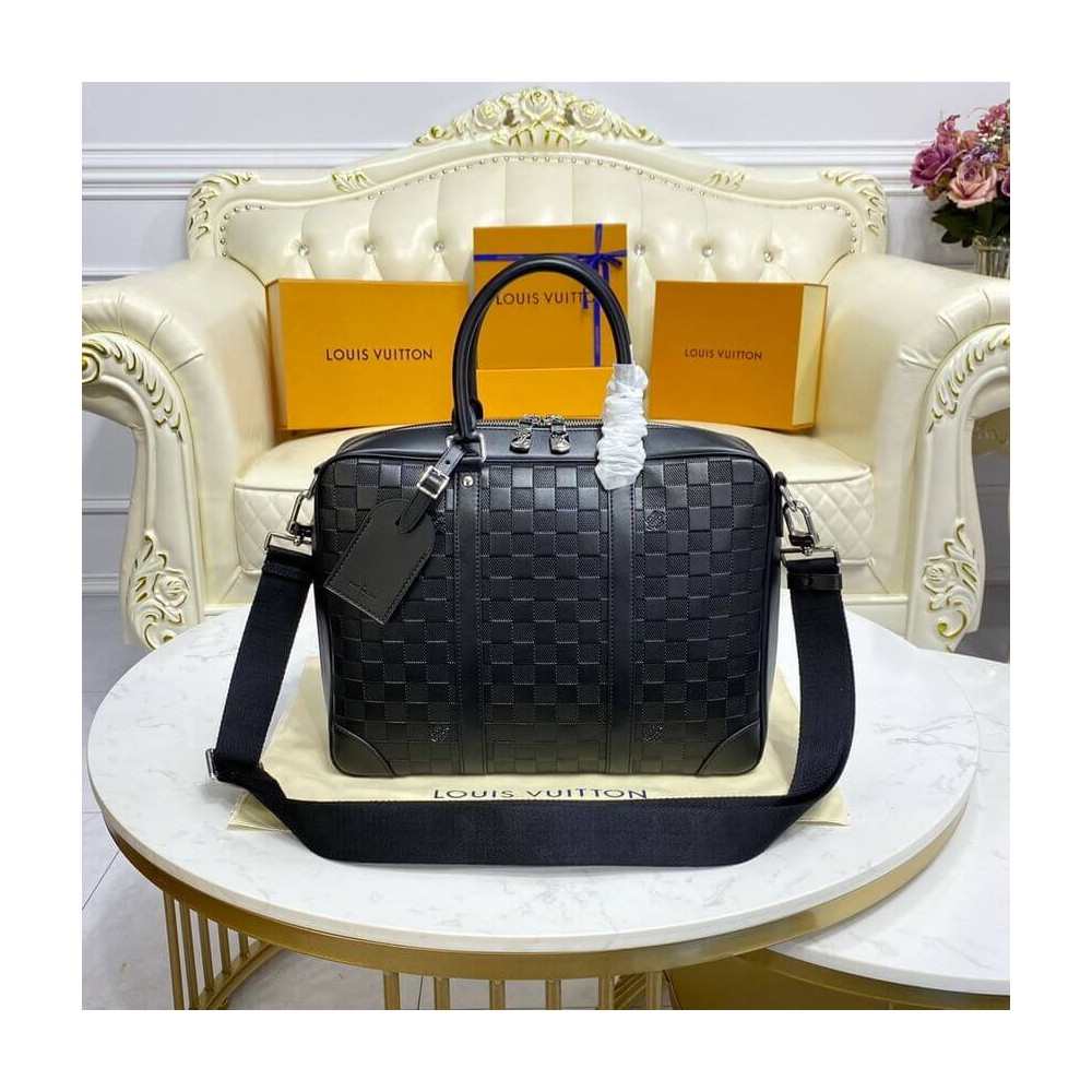 Louis Vuitton Damier Infini Sirius Briefcase N45288