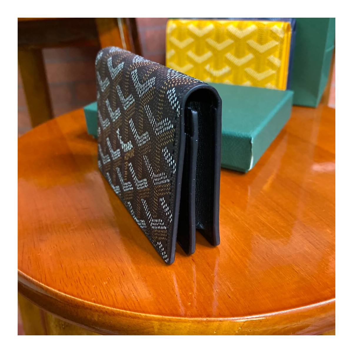 Goyard Goyardine Business Card Holder 168732