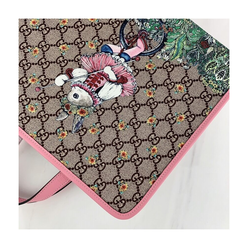 Gucci Yuko Higuchi Tote Bag 630542 Rabbit Print