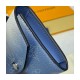 Louis Vuitton Coin Purse in Blue Gradient Mahina Perforated Leather M64050