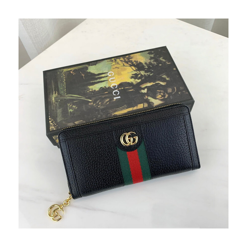 Gucci Ophidia Zip Around Wallet 523154