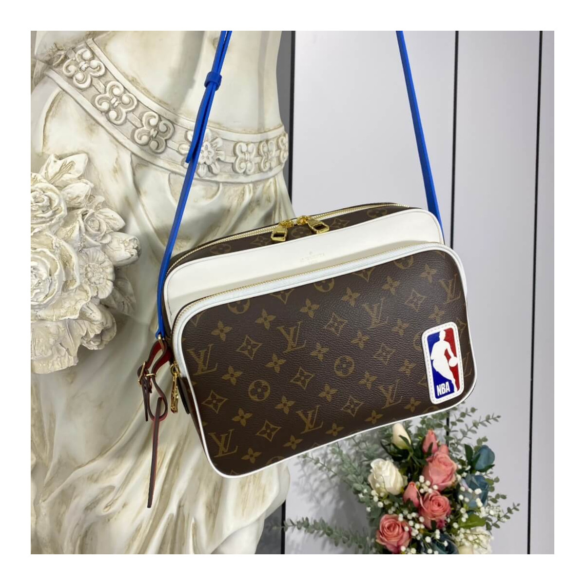 Louis Vuitton NBA Joint Series NIL Messenger Bag M85143