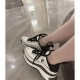 Chanel Suede Calfskin Mixed Fibers CC Sneakers G39070