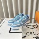 Louis Vuitton LV Trainer Sneaker Light Blue/White 1AAHSJ