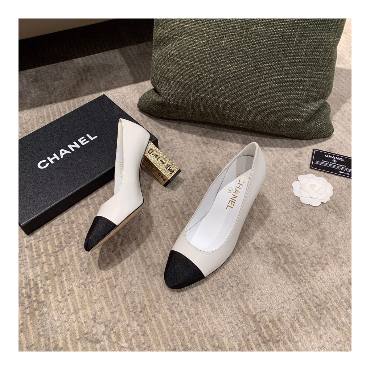 Chanel Egypt Inspires 8.5cm Heel Pumps G35534