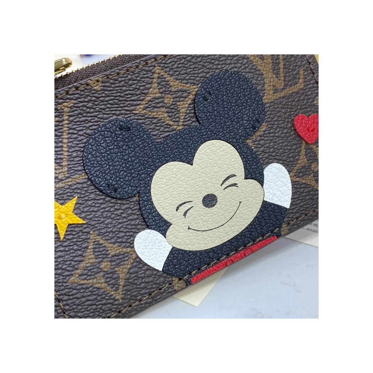 Louis Vuitton Mickey Mouse Coin &amp; Card Holder