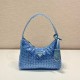 Prada Satin Mini-Bag With Artificial Crystals 1NE515