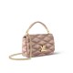 Louis Vuitton GO-14 MM Bag M23568 Beige/Pink