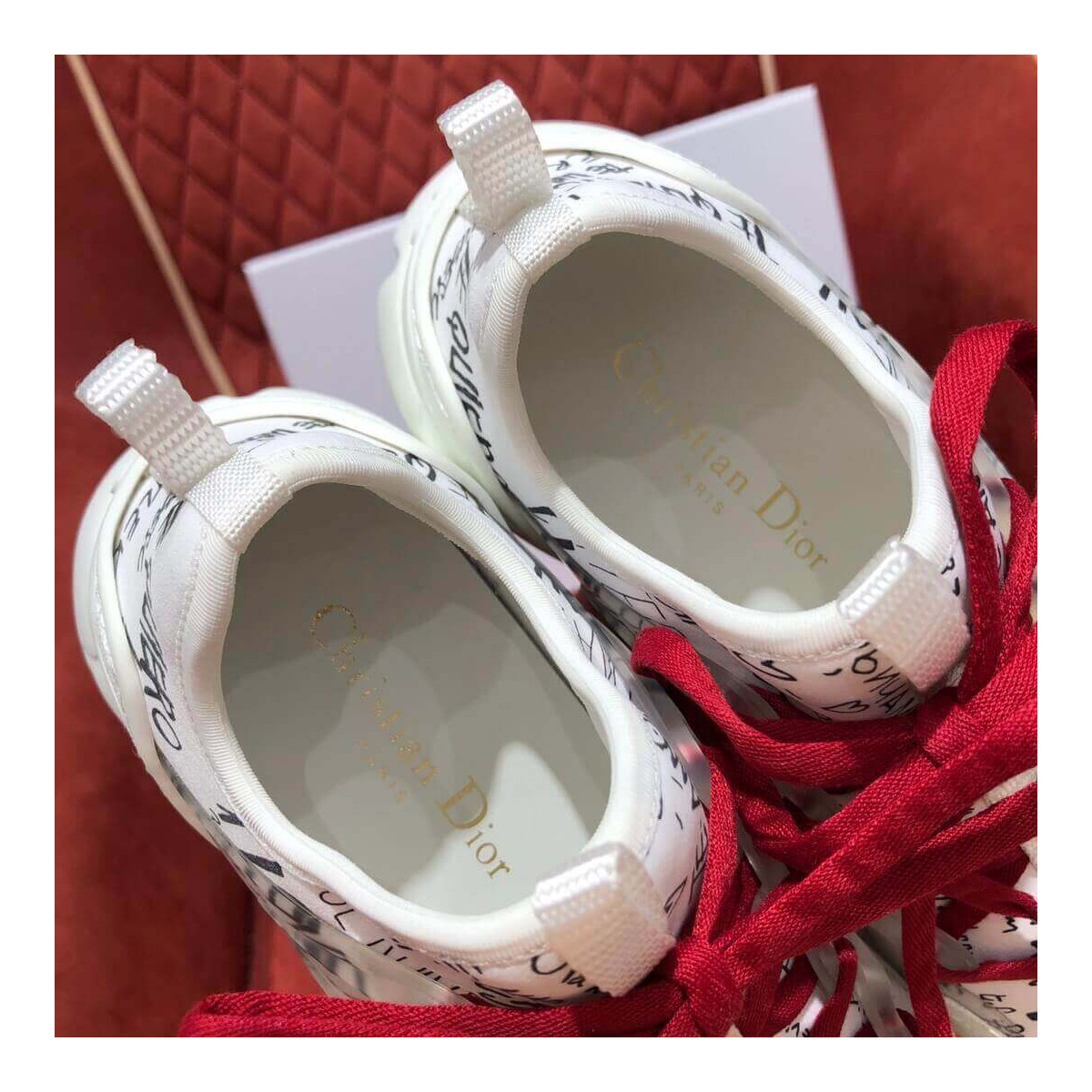 Dior D-Connect Dioramour Graffiti Sneaker K248