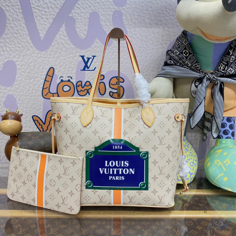 Louis Vuitton Monopaname Canvas Neverfull MM M23501