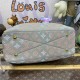 Louis Vuitton Mahina Leather Bella Tote M23395 Gray