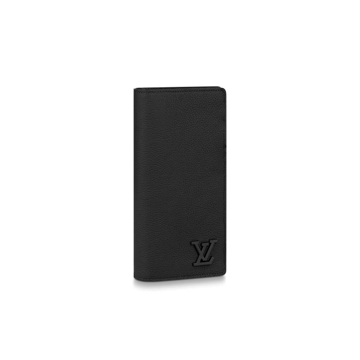 Louis Vuitton Grained Calf Leather Brazza Wallet M69980