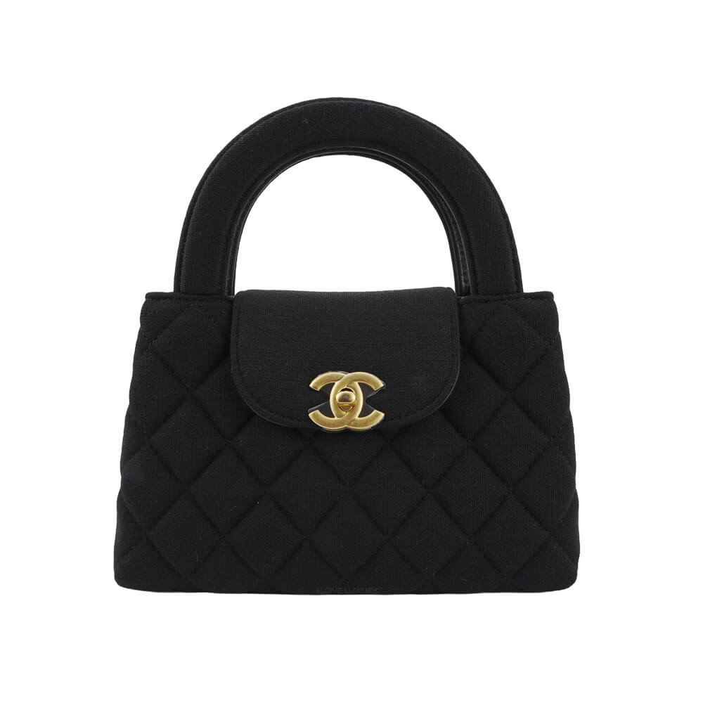 Chanel Jersey Quilted Mini Kelly Shopper Bag AS4416