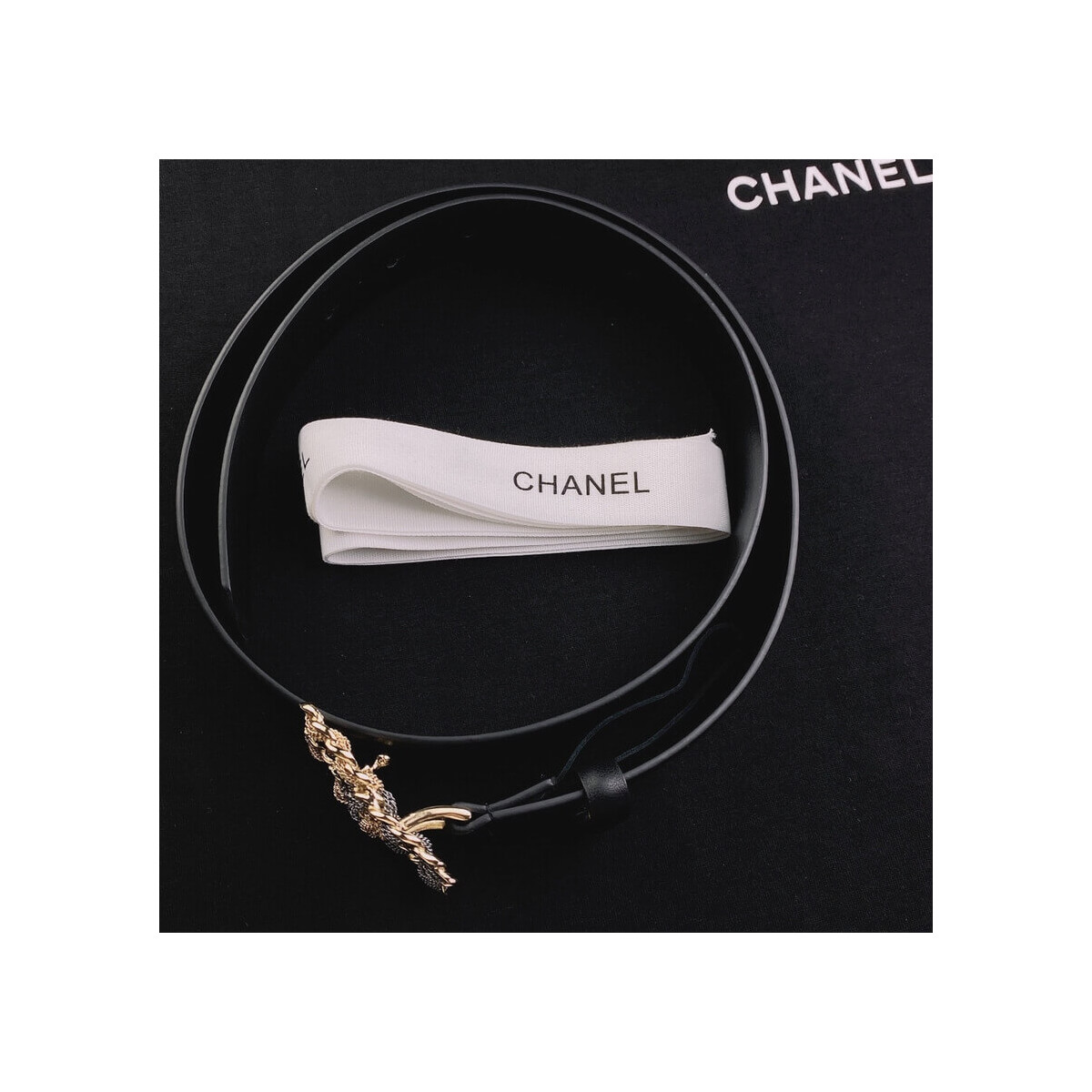 Chanel Calfskin 3.0cm Belt AA7418