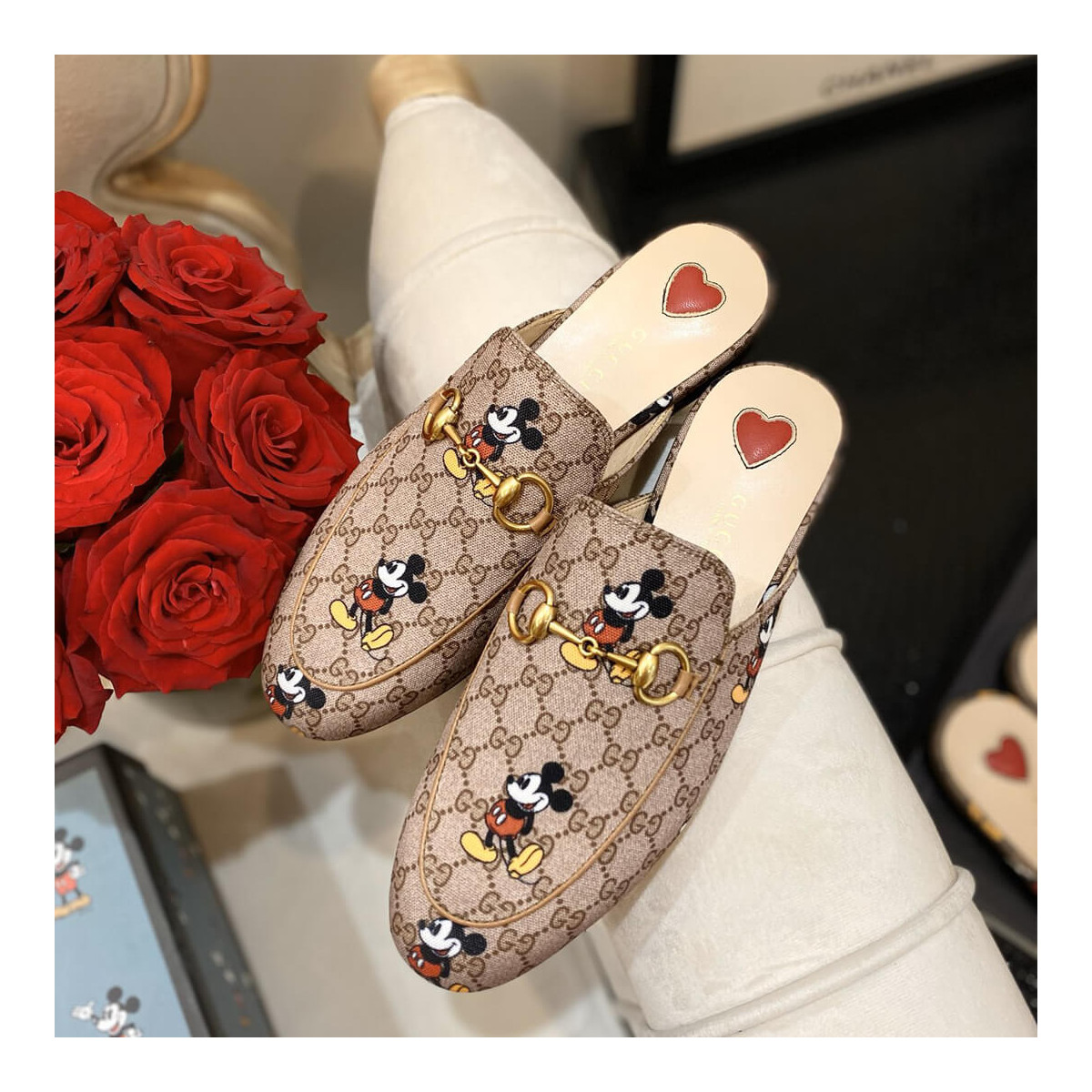 Gucci GG Disney x Gucci Princetown Slipper 603469