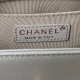 Chanel Boy Flap Bag With Handle Grained Shiny Calfskin A94805