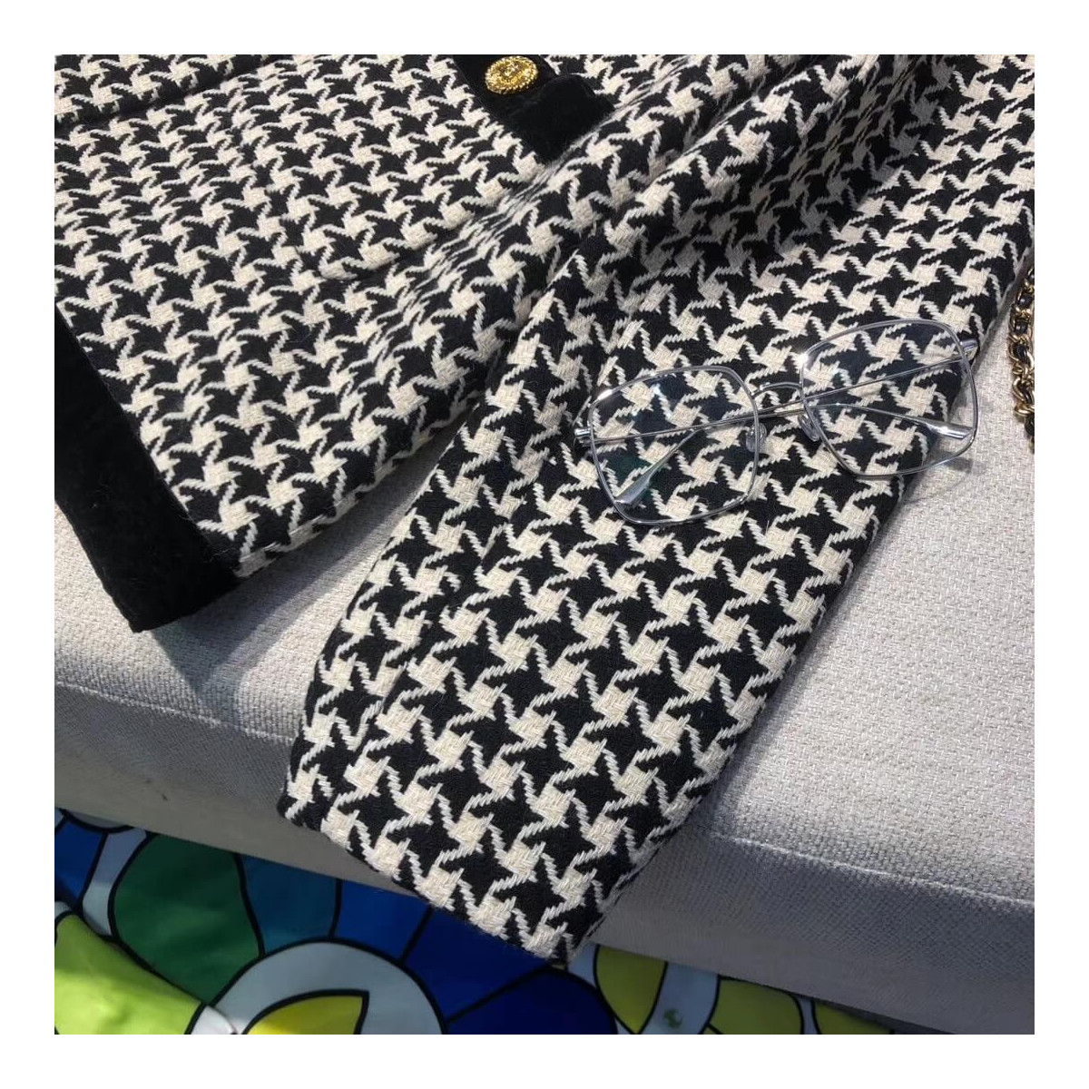 Gucci Houndstooth Jacket 582481