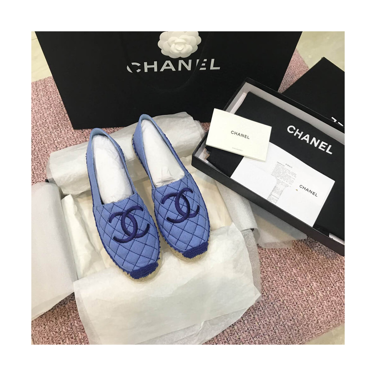 Chanel Quilted Espadrilles G32910