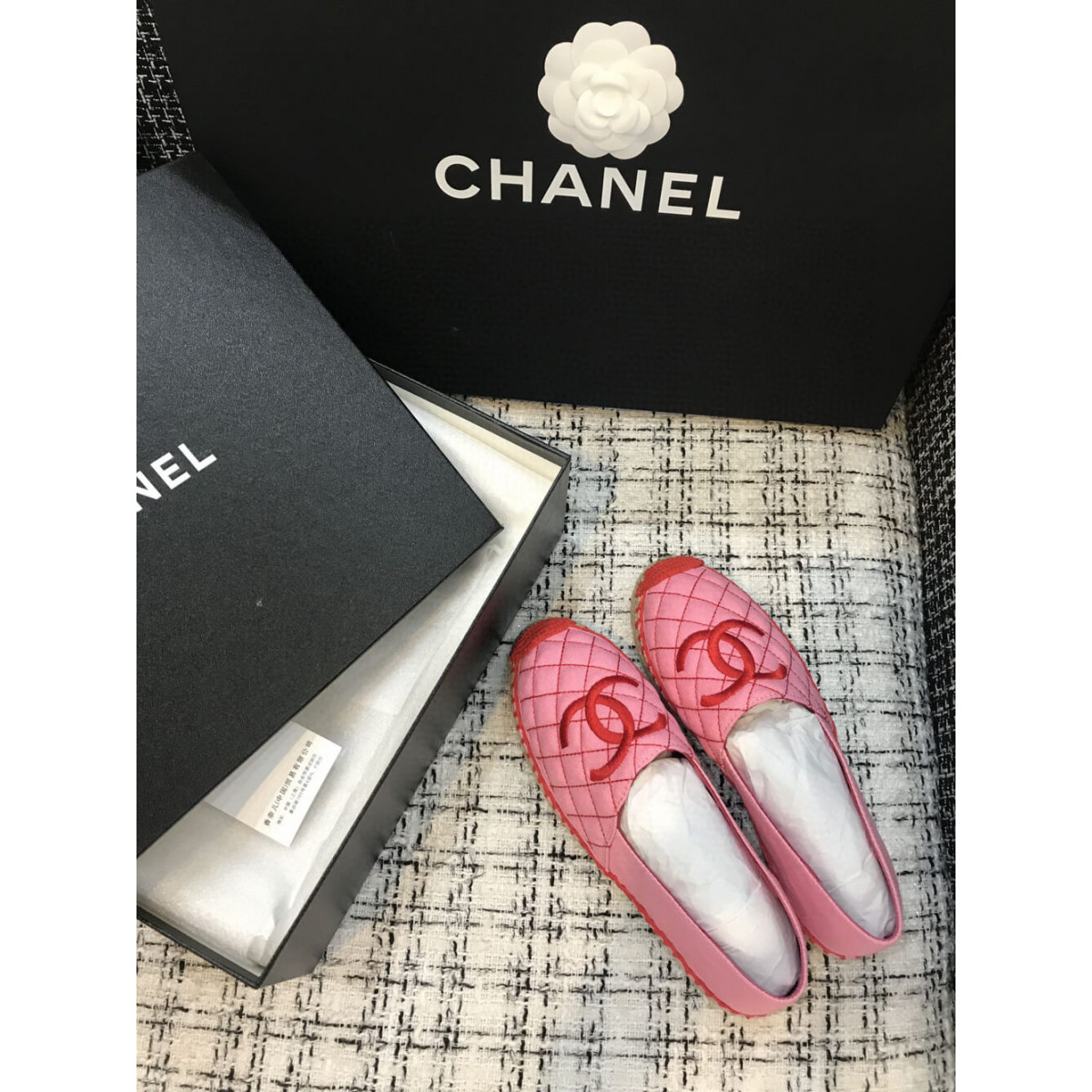 Chanel Quilted Espadrilles G32910