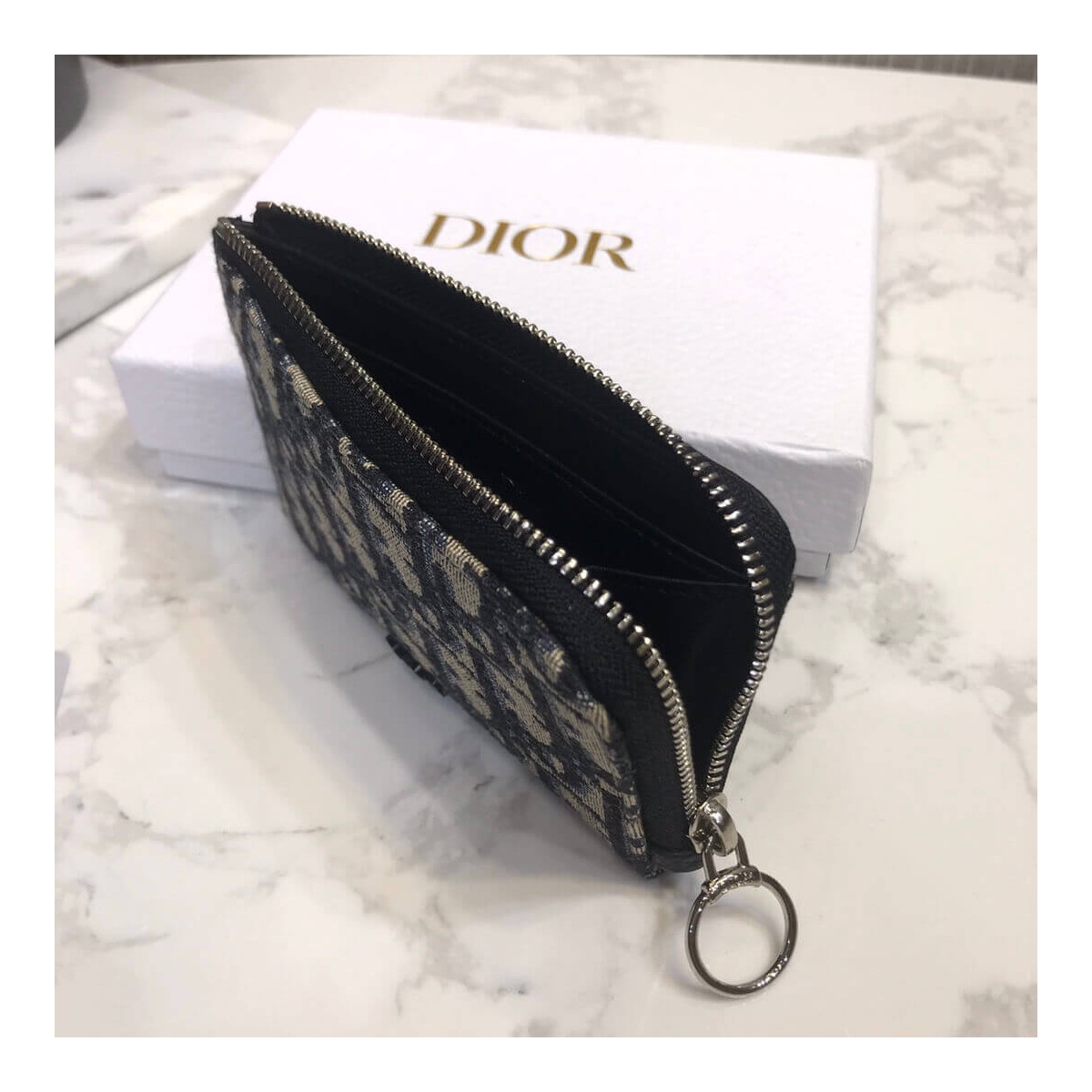 Christian Dior Oblique Vintage Coin Pouch M013