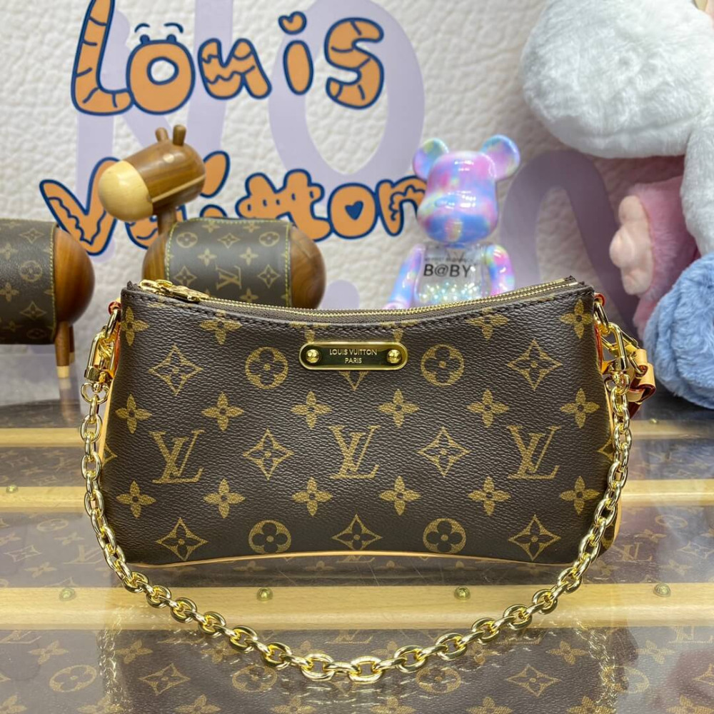 Louis Vuttion Monogram Canvas Liv Pochette M83008