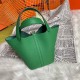 Hermes Picotin Lock Bag in Taurillon Clemence Bambou