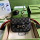 Gucci Horsebit 1955 Denim Mini Bag 658574 Black