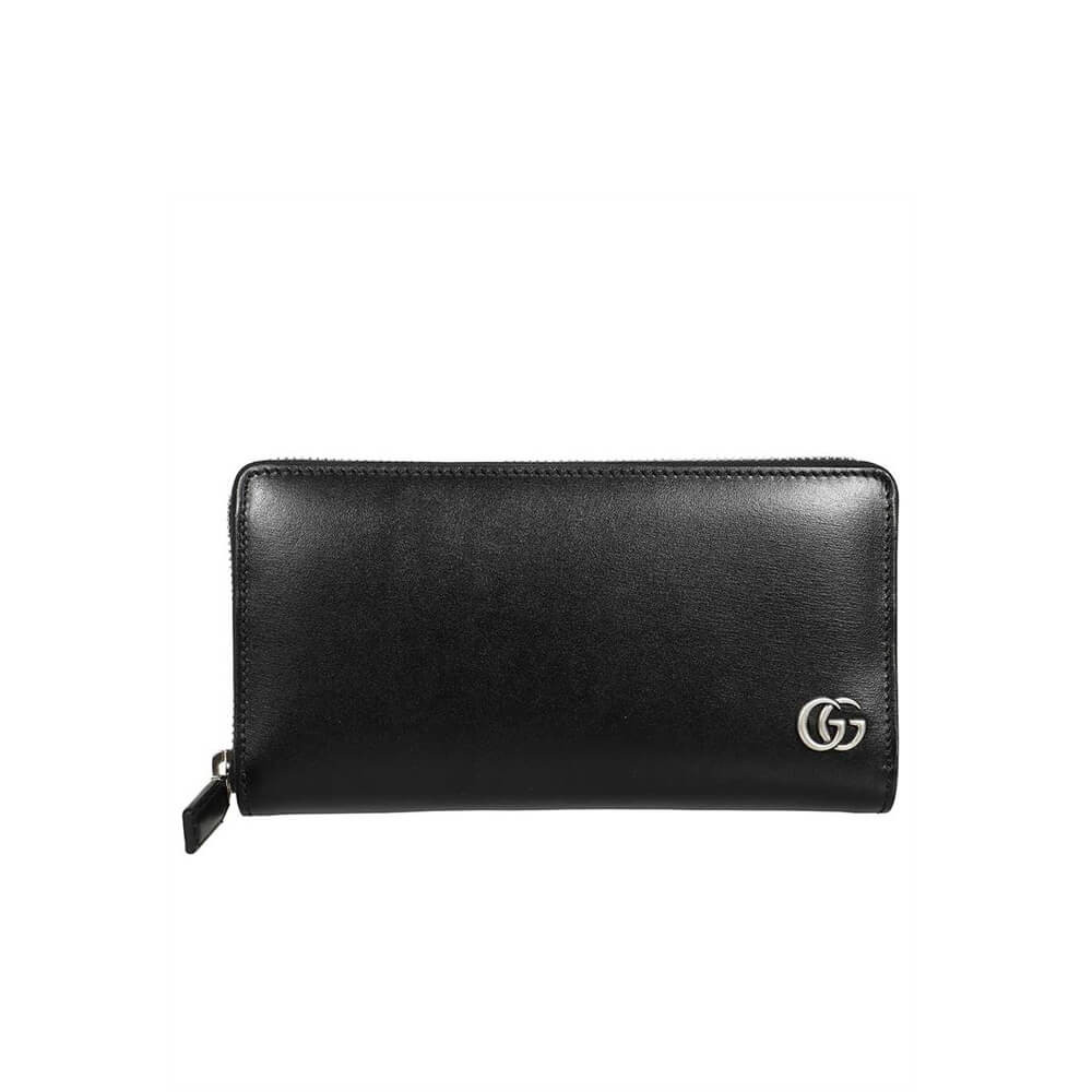 Gucci GG Marmont Smooth Leather Zip Around Wallet 428736