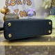 Louis Vuitton Black Capucines Bag  with Decorative Monogram Flowers M23263