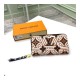 Louis Vuitton LV Crafty Zippy Wallet M69437