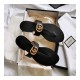 Gucci Leather Thong Sandal With Double G 497444