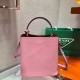 Prada Saffiano Leather Medium Panier Bag 1BA212