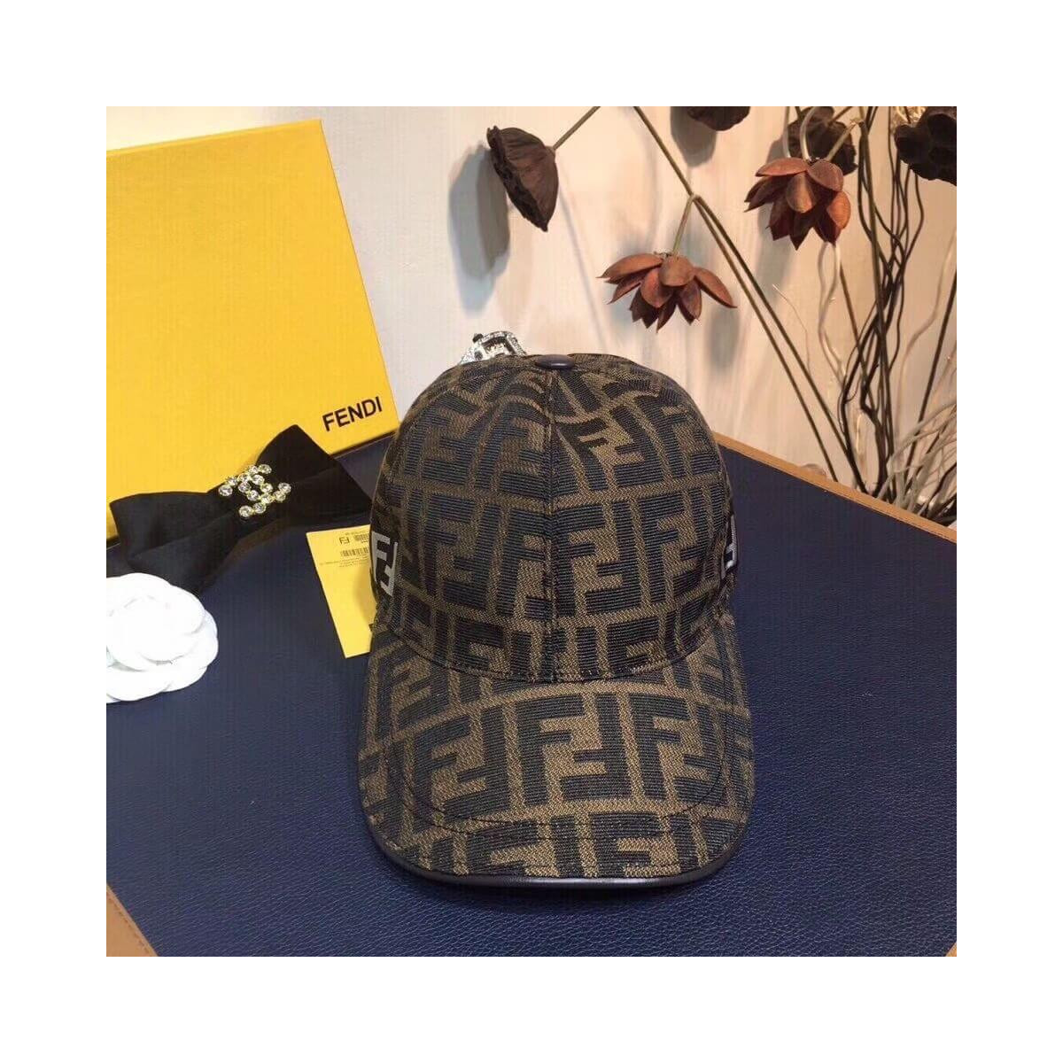 Fendi Double F Baseball Cap FD-001