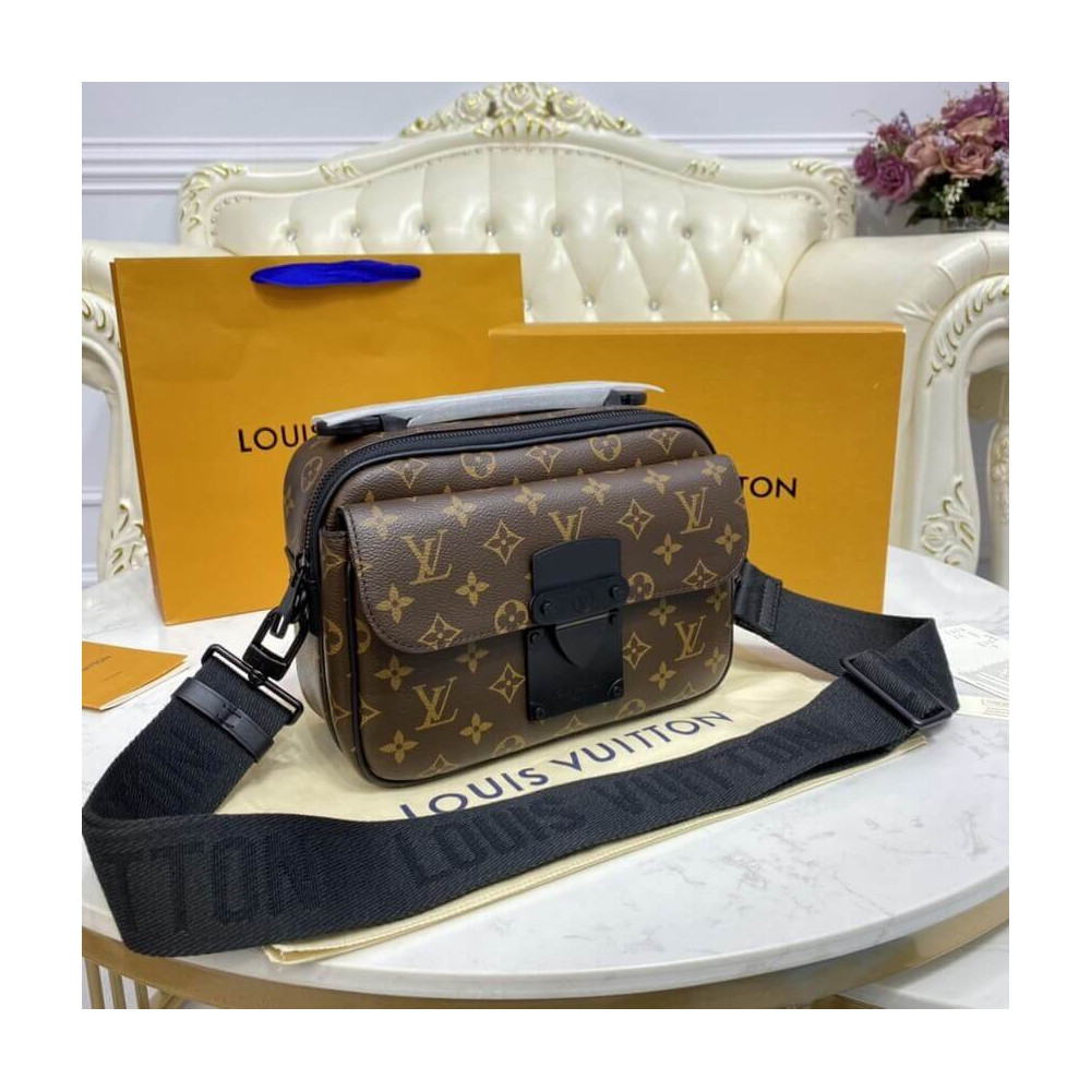 Louis Vuitton Monogram S Lock Messenger Bag M45806 M45863