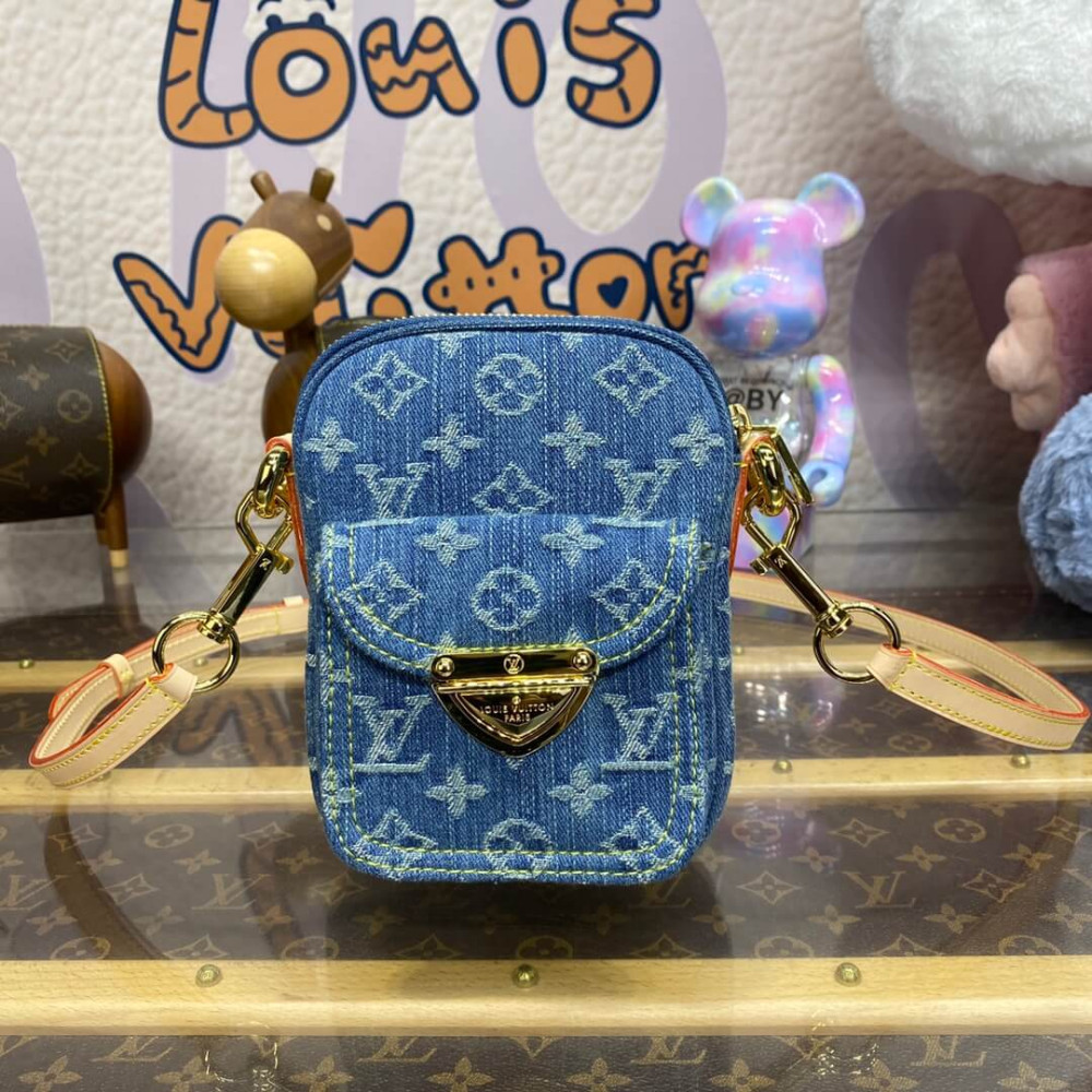 Louis Vuitton Monogram Denim Fairfax Pochette M82948