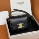 Celine Teen Triomphe Bag In Shiny Calfskin 188423