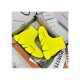 Balenciaga Speed 2.0 Knit Sock Sneakers 617239 Neon Yellow