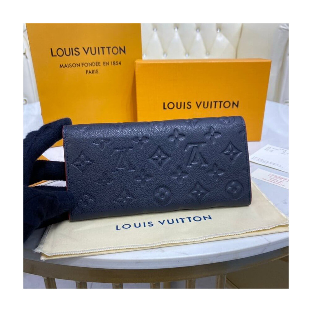 Louis Vuitton Monogram Empreinte Emilie Wallet M69417