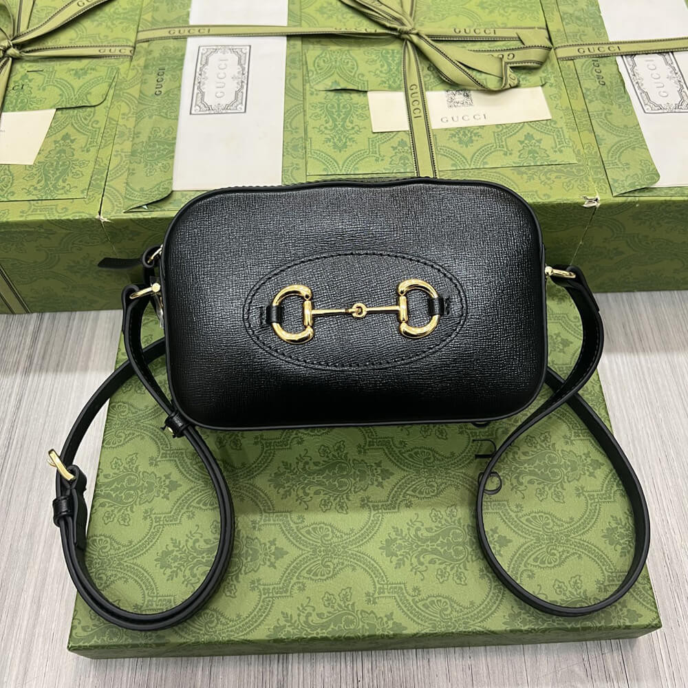 Gucci Horsebit 1955 Leather Small Shoulder Bag 760196