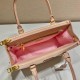 Prada Galleria Nude Medium Saffiano Leather Bag 1BA863