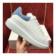 Alexander McQueen Oversized Sneaker 5537 White/Light Blue