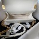 Chanel Boy Flap Bag With Handle Grained Shiny Calfskin A94805